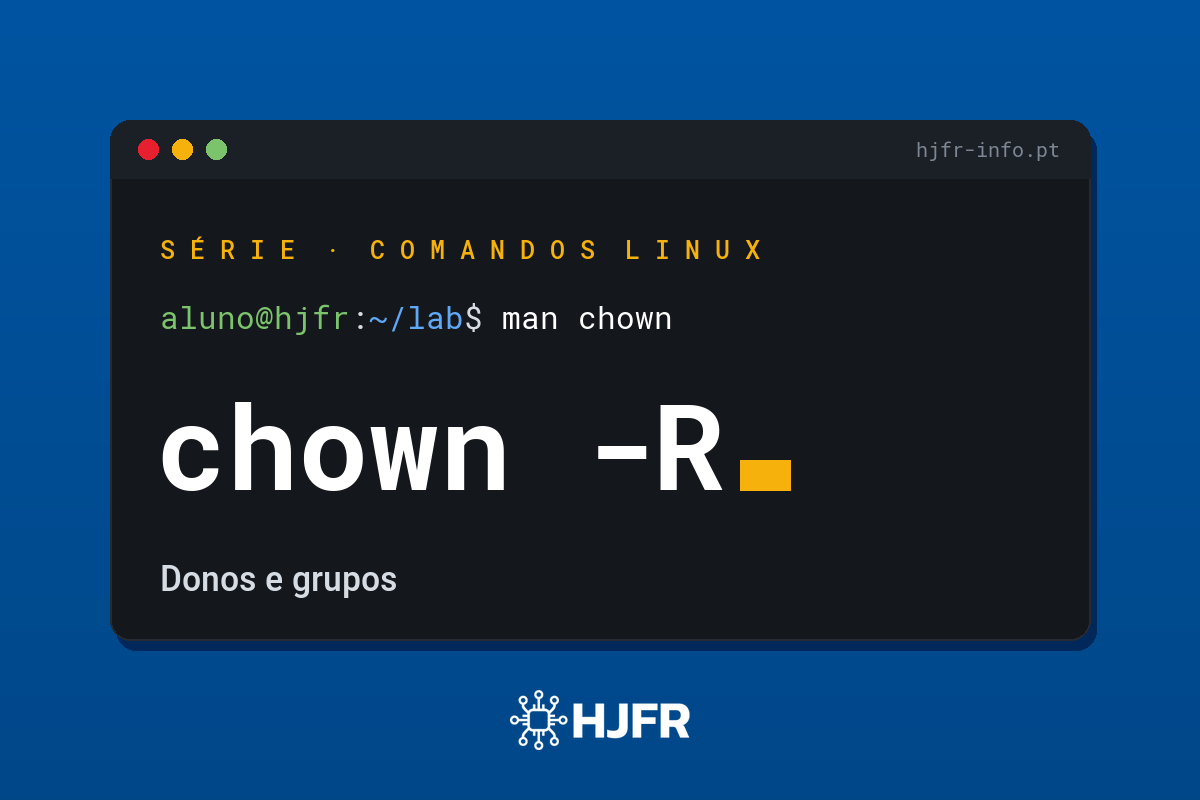 Comando chown: donos, grupos e o chgrp no Linux