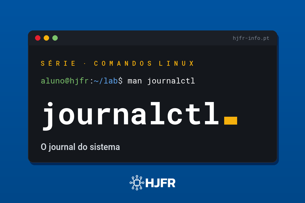Comando journalctl: domine os registos do systemd