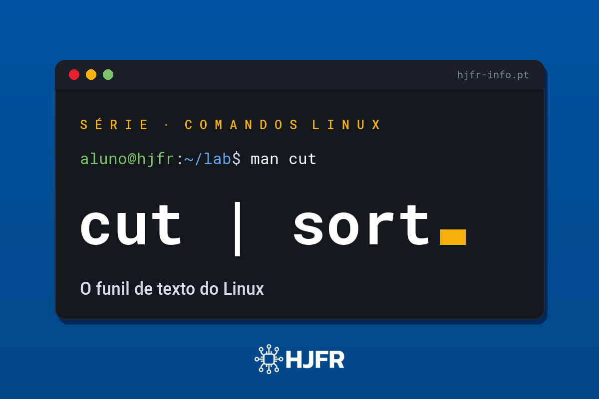 Pipes no Linux: cut, sort, uniq e wc para analisar logs