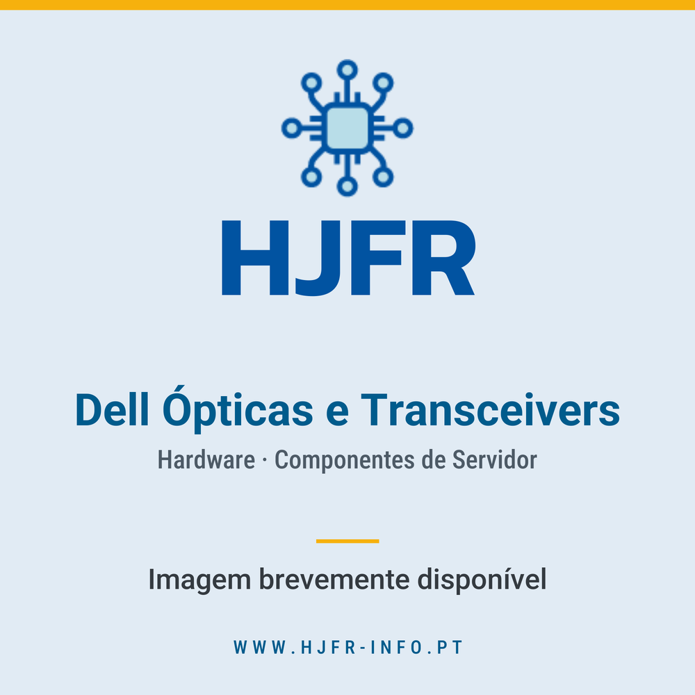 Imagem brevemente disponível — Dell Ópticas e Transceivers (Hardware · Componentes de Servidor)